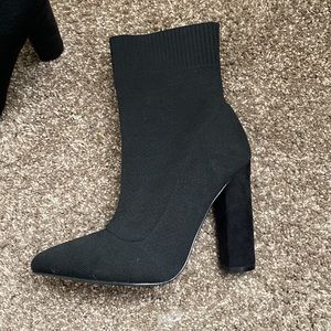 Women’s Black Sock Boots